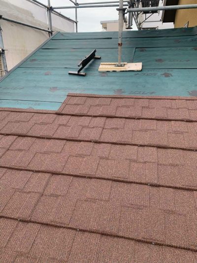 岐阜市 屋根カバー工事
