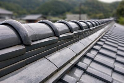 岐阜市の瓦屋根修理工事01