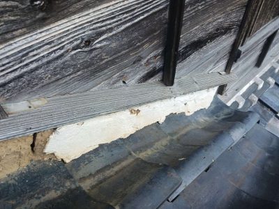 【大垣市】1階のお部屋で雨漏りが発生｜瓦の差し替え・屋根の部分補修工事 | 屋根修理工事
