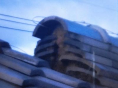 【施工事例】岐阜市 瓦屋根の棟尻漆喰補修工事 | 施工事例