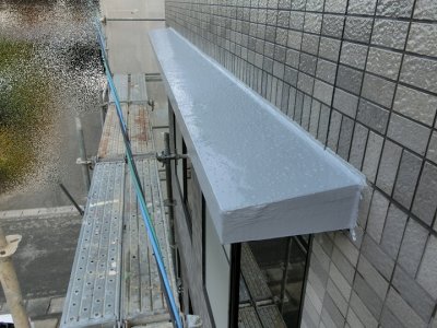 揖斐郡大野町 K様邸 小庇防水工事 | 雨漏り修理工事